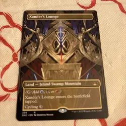 MTG Xander's Lounge (Borderless) - Streets of New Capenna *NEVER PLAYED* - Image 1