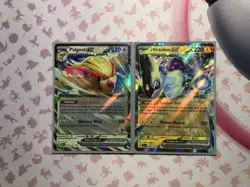 Pokemon EX Holo Card Lot - Pidgeot EX, Miraidon EX - 2 Cards - Image 1