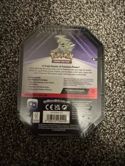 Pokemon TCG Tyranitar Triple Whammy Tin Factory Sealed - Image 2