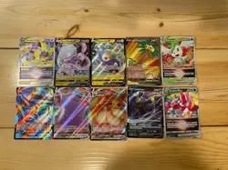 Pokemon Card Lot (V And Vmax) (10) - Image 1