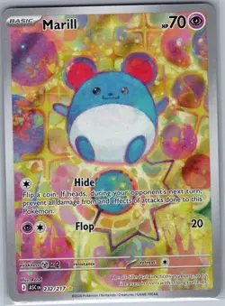 Marill 232/217 ME: Ascended Heroes - Pokemon Card - NM - Image 1