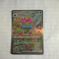 Pokemon TCG Venusaur EX Card 198/165 SV Sir Scarlet & Violet 151 Clean NM/M - Image 1