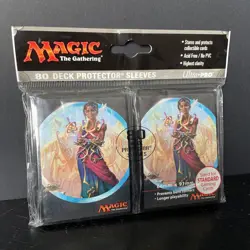 Magic The Gathering Ultra Pro Kaladesh Saheeli Rai Card Deck Sleeves 80ct - NEW - Image 1