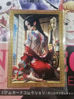 One Piece Metal Collectible Diamond Card Goddess Waifu Collectible. - Image 1