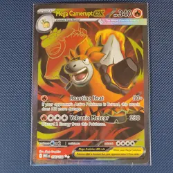 Pokemon Cards - Mega Camerupt Ex 156/132 - Mega Evolution - M/NM - Image 1