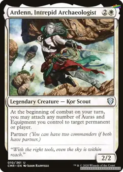 Ardenn, Intrepid Archaeologist [CMR - 10] - NM [Foil] TCG MTG - Image 1