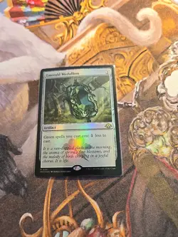 Emerald Medallion Foil MTG MH3 - Pack Fresh - - Image 1