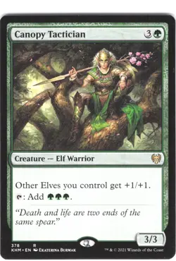 Canopy Tactician #378 Kaldheim Regular Rare - Image 1