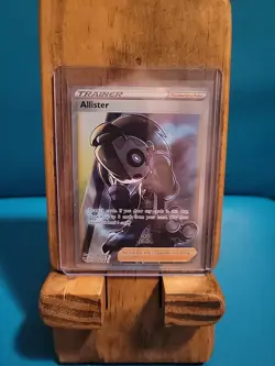 Pokemon TCG Allister Trainer Holo Full Art Rare Card 179/185 Vivid Voltage - Image 1