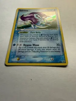 Suicune 030 Holo Rare Nintendo Black Star Promos Pokemon Card LP - Image 2