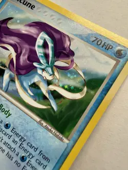 Suicune 030 Holo Rare Nintendo Black Star Promos Pokemon Card LP - Image 5