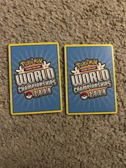 Steven's Advice 92/101 - Pokemon TCG World Championships 2004 Signed - NM 2-Pack - Image 2