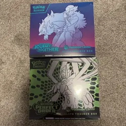 Pokemon Perfect Order And Journey Together Pokemon Center ETB Lot Of 2 - Image 1
