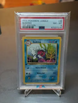 PSA 8 1999 Pokemon Jungle 1st Edition Seaking #46 - Image 1