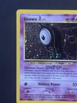 Pokemon Karten - Unown A (14/75) Neo Discovery - Holo - Nearmint - Icognito A - Image 2