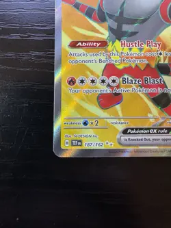 Incineroar Ex | Full Art Ultra Rare 187/162 | SV Temporal Forces | NM | Pokemon - Image 4