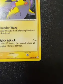 Pikachu 78/110 Regular Common NM | Pokemon Holon Phantoms - Image 5