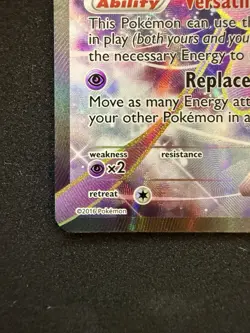 Pokemon Mew EX XY126 Full Art Holo Promo Black Star XY - Image 2