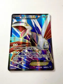 Skarmory EX XY Base 145/146 Holo Full Art Ultra Rare UR 2014 Pokemon NM - Image 1