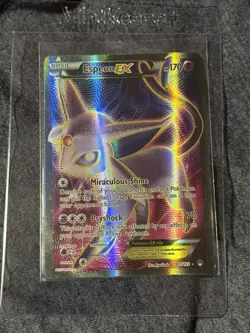 Pokemon TCG Espeon EX 117/122 Breakpoint LP/NM - Image 1