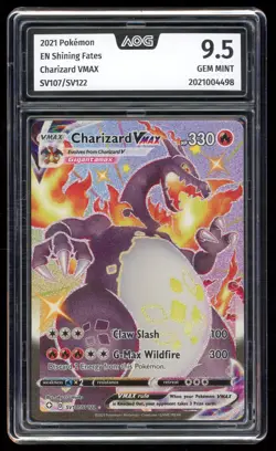 Charizard VMAX - #SV107 Shining Fates - Englisch - AOG 9.5 Gem Mint - Image 1