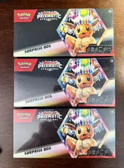 1x Pokemon TCG Prismatic Evolutions Surprise Box Sealed - Image 1