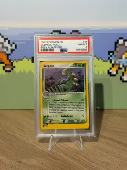 Sceptile 11/109 Holo EX Ruby & Sapphire Pokemon TCG PSA 8 - Image 1