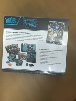 SEALED Pokemon TCG Scarlet & Violet Black Bolt Elite Trainer Box ETB - Image 2