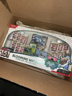 Pokemon TCG 151 Scarlet and Violet Blooming Waters Premium Collection - Image 1