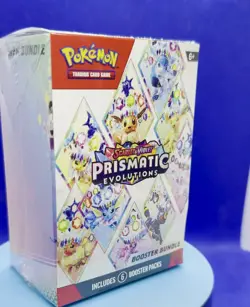 Pokemon TCG Scarlet & Violet Prismatic Evolutions Booster Bundle Sealed - Image 2