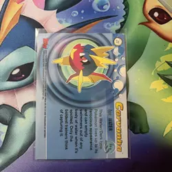 2003 topps Pokemon Advanced Holo Foil #23 Carvanha MP - Image 2