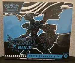 Pokemon TCG Scarlet & Violet Black Bolt Elite Trainer Box (ETB). Factory Sealed. - Image 1