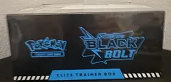 Pokemon TCG Scarlet & Violet Black Bolt Elite Trainer Box (ETB). Factory Sealed. - Image 5