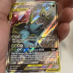 Celebi & Venusaur GX SM167 Holo Pokemon TCG - Image 3