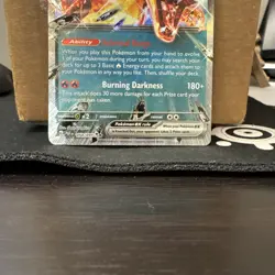 Charizard EX 054/091 Paldean Fates Ex Pokemon Near mint Ships fast - Image 3