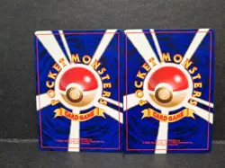 2X Japanese Pokemon Sabrina's Gaze Banned Art Trainer Gym 2 Old Back Set Lot EX - Image 2