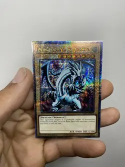 Yugioh Blue-Eyes White Dragon RA03-EN079 Quarter Century Secret Rare 1st NM - Image 1