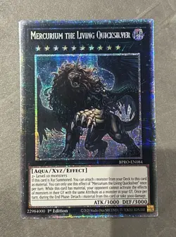 BPRO-EN084 Mercurium the Living Quicksilver Starlight Rare 1st Ed YuGiOh NEW! - Image 1