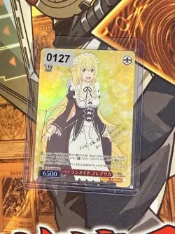 Weiss Schwarz Veteran Maid Frederica SP Signed Foil Re: ZERO RZ/S16-054SP 6500 … - Image 3