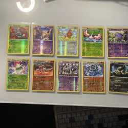 Pokemon XY Mid Era Reverse Holos Lot Of 10 All LP-NM Condition - Image 1