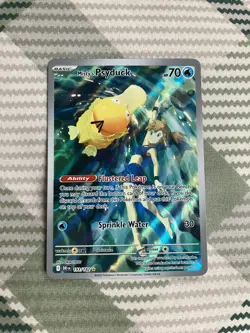 Pokemon TCG Misty's Psyduck Destined Rivals 193/182 Illustration Rare NM - Image 1