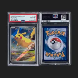 2025 POKEMON SIMPLIFIED CHINESE 151 C-COLL 151 ART RARE #170 PIKACHU PSA 10 - Image 1