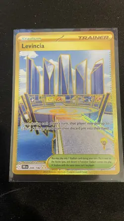 Pokemon TCG - Levincia 244/182 - Destined Rivals - Hyper Rare - NM ⭐ - Image 1