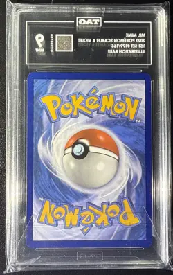 2023 POKEMON EN-151 ILLUSTRATION RARE #179 MR. MIME TAG 9 MINT - Image 2