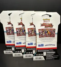 Pokemon TCG Scarlet & Violet Destined Rivals Booster Mewtwo (4 Packs) - Image 2