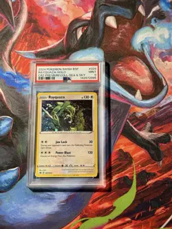 Rayquaza Black Star Promo SWSH029 PSA 9 MINT (Pokemon Crown Zenith 2024) - Image 1