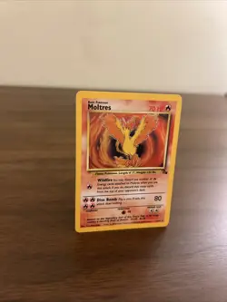 Pokemon TCG Moltres 12/62 Holo Unlimited Rare Fossil Set - LP - Image 3