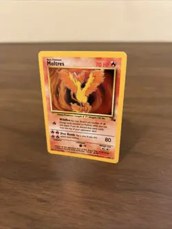 Pokemon TCG Moltres 12/62 Holo Unlimited Rare Fossil Set - LP - Image 4