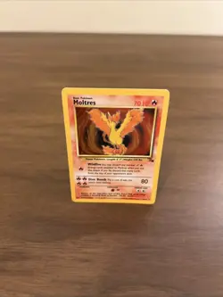 Pokemon TCG Moltres 12/62 Holo Unlimited Rare Fossil Set - LP - Image 5