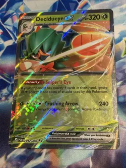 Pokemon TCG Decidueye ex 012/088 Double Rare Perfect Order NM/M - Image 1